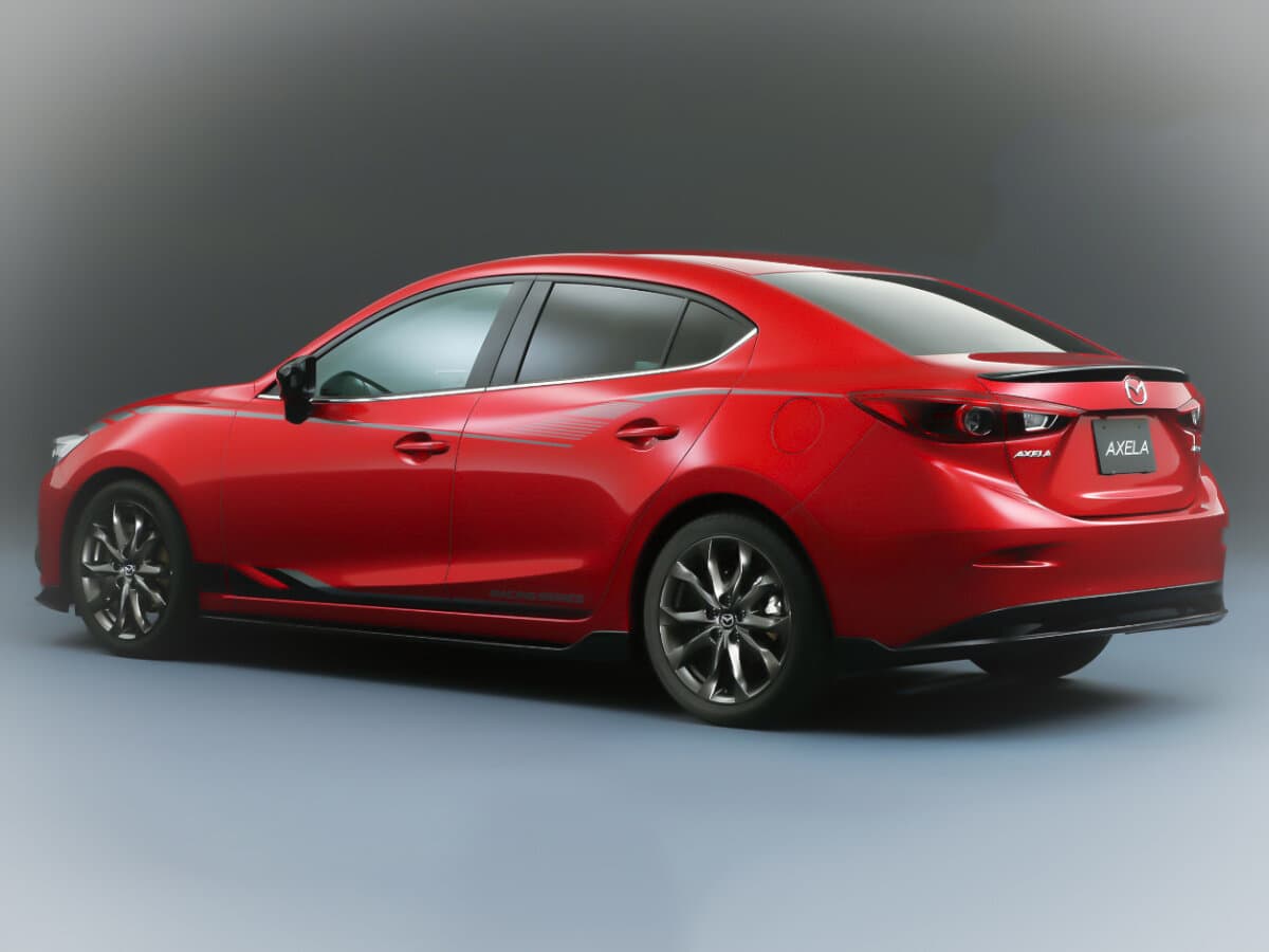 Mazda Axela III — 3/4 arxadan