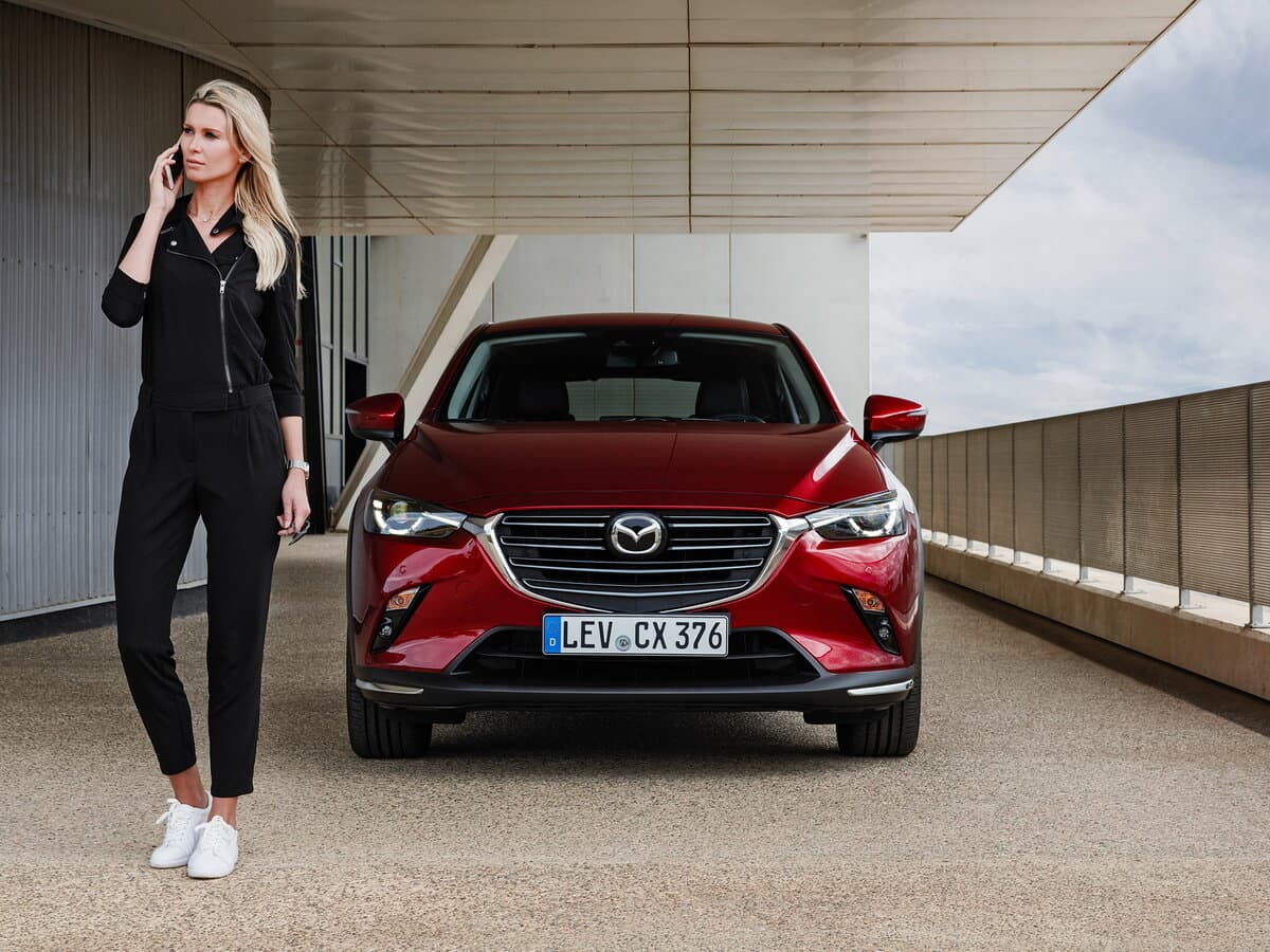 Mazda CX-3 I Restayling — Öndən