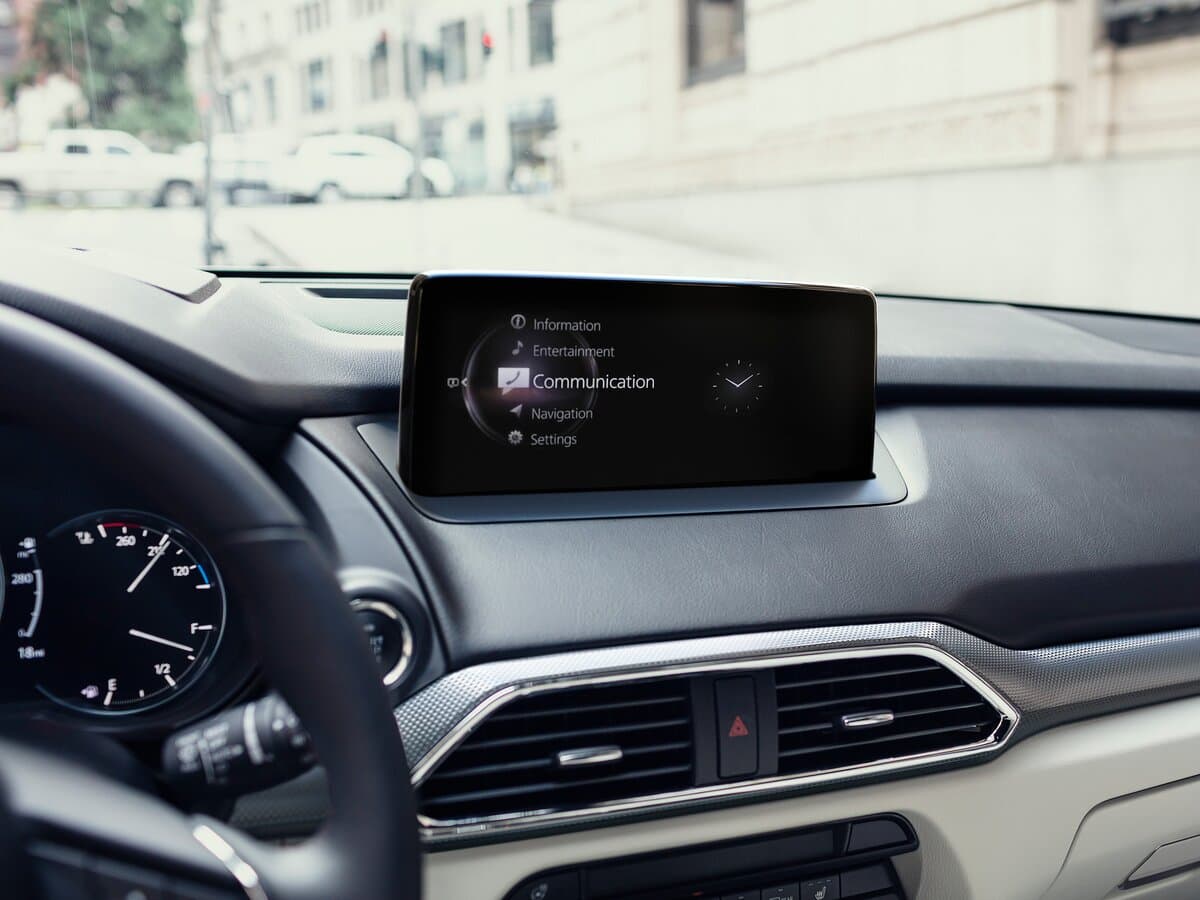 Mazda CX-9 II Restayling — Salon, öndən