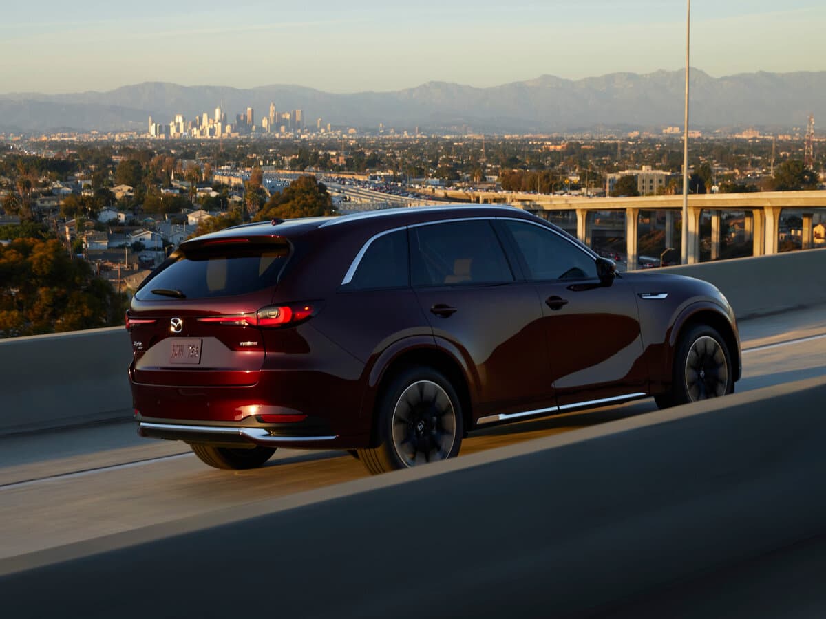 Mazda CX-90 2023 – indiyədək — 3/4 arxadan