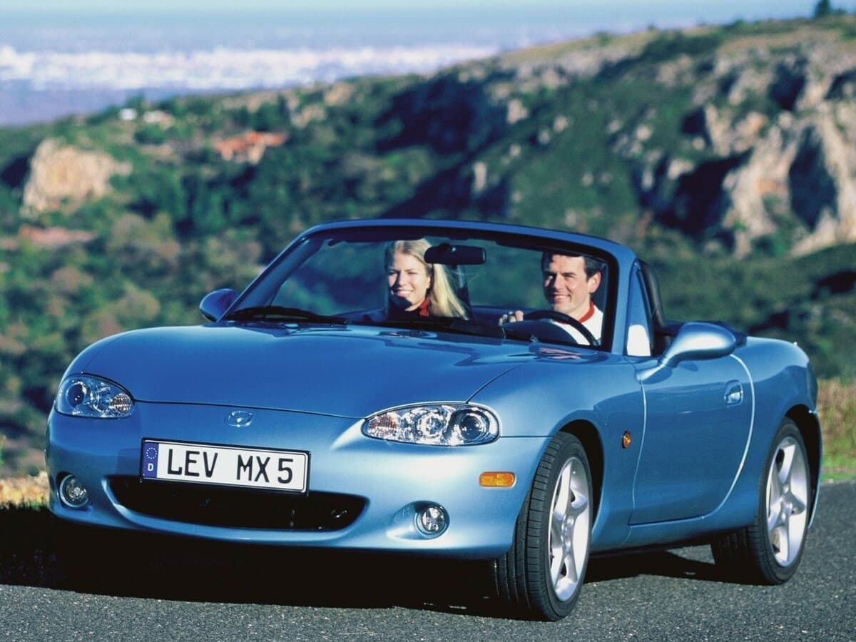 Mazda MX-5 II (NB) Restayling — Öndən