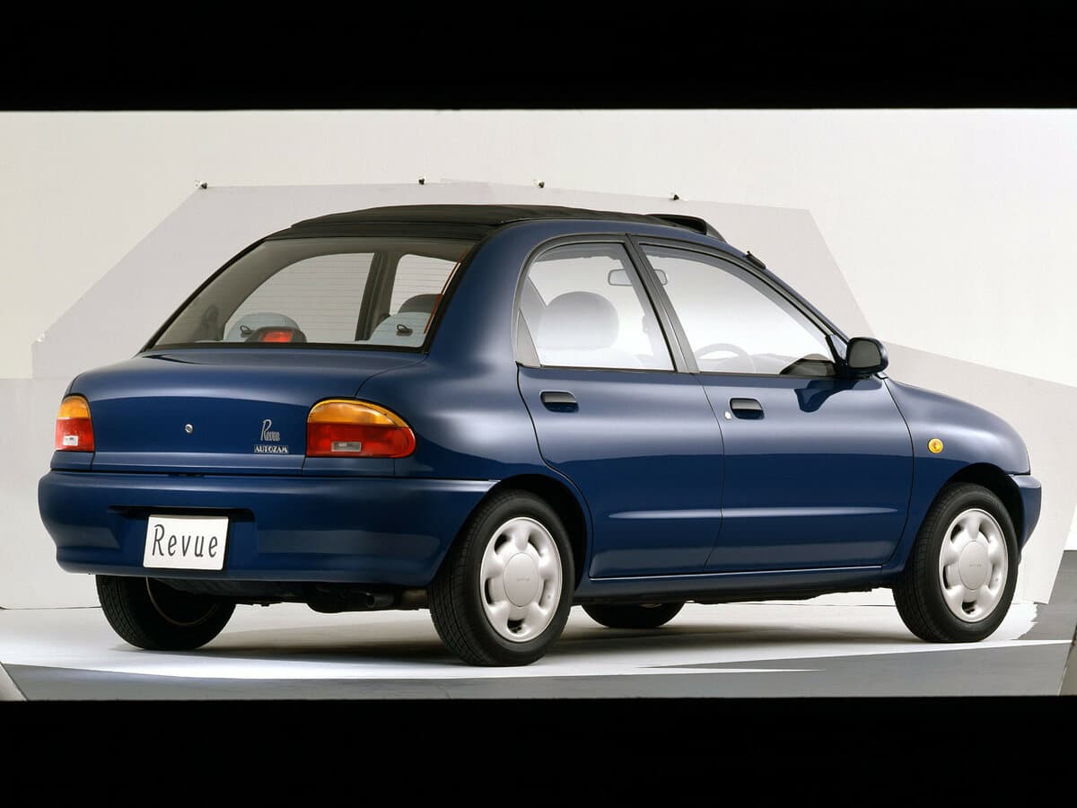 Mazda Revue 1990 – 1998 — 3/4 arxadan