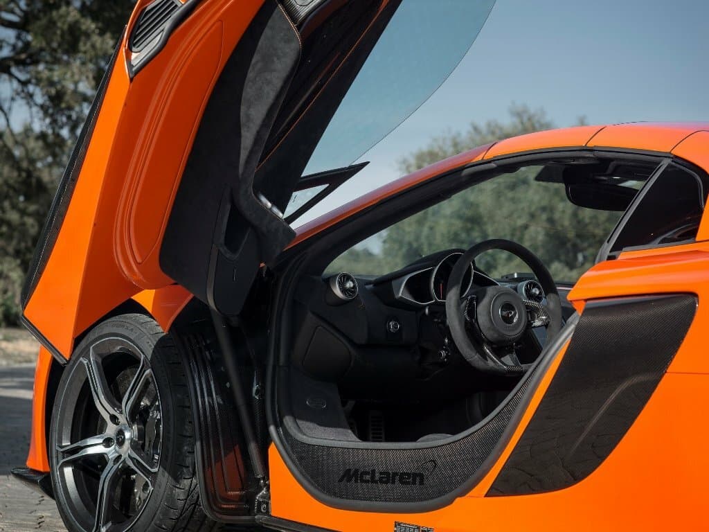 McLaren 650S 2014 – 2017 — Salon, öndən