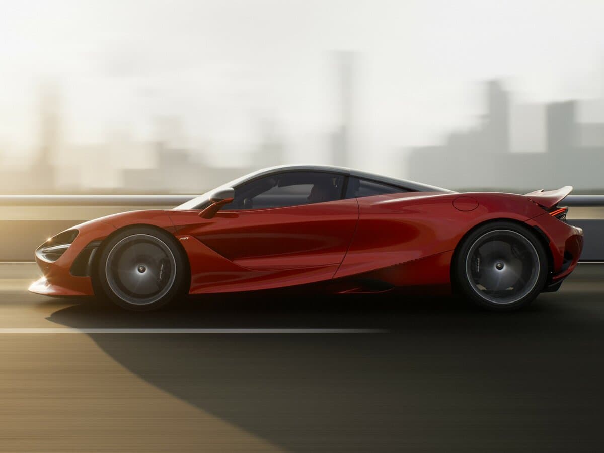 McLaren 750S 2023 – indiyədək — Yandan