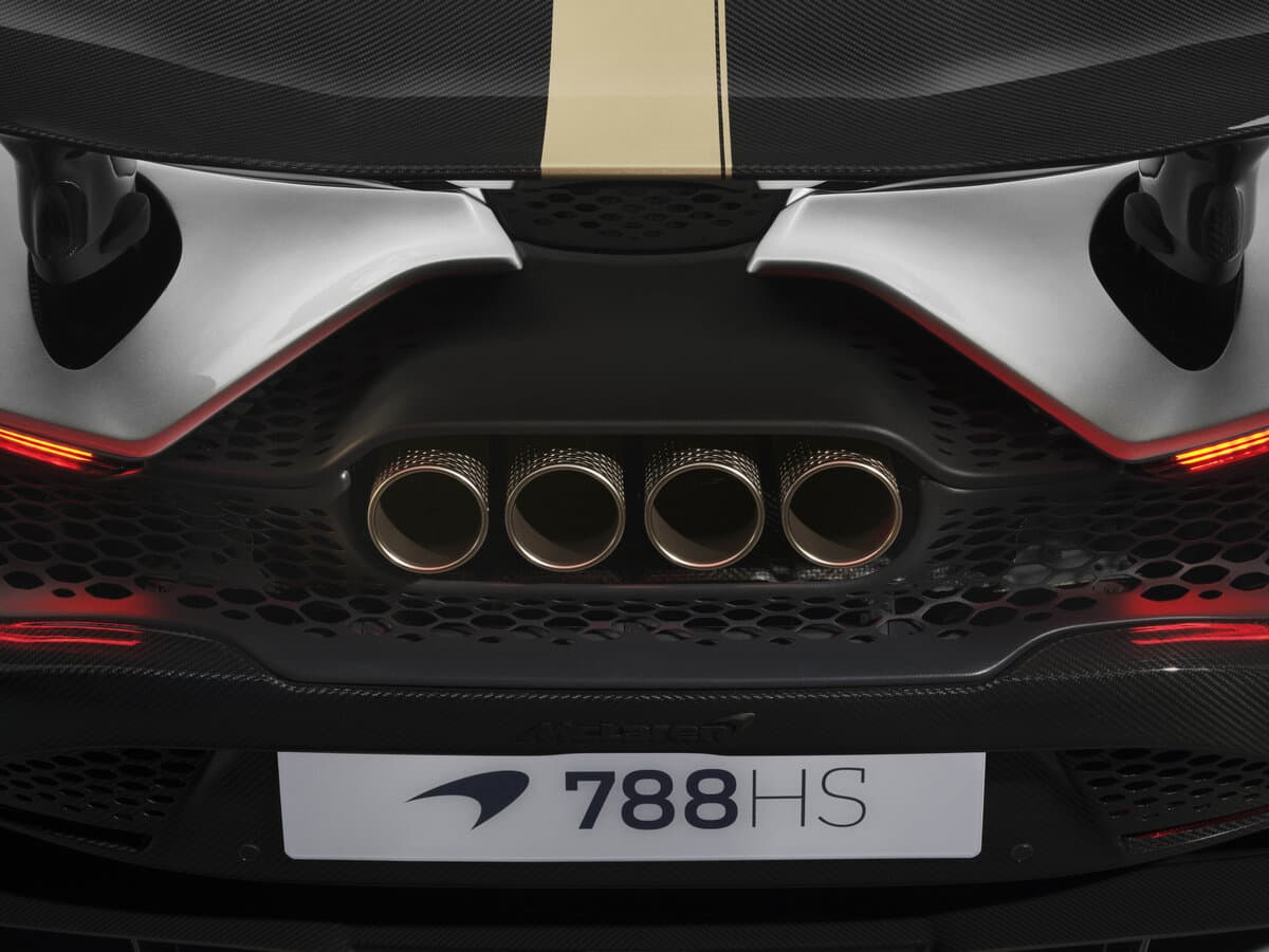 McLaren 788HS 2026 – indiyədək — Salon, arxadan