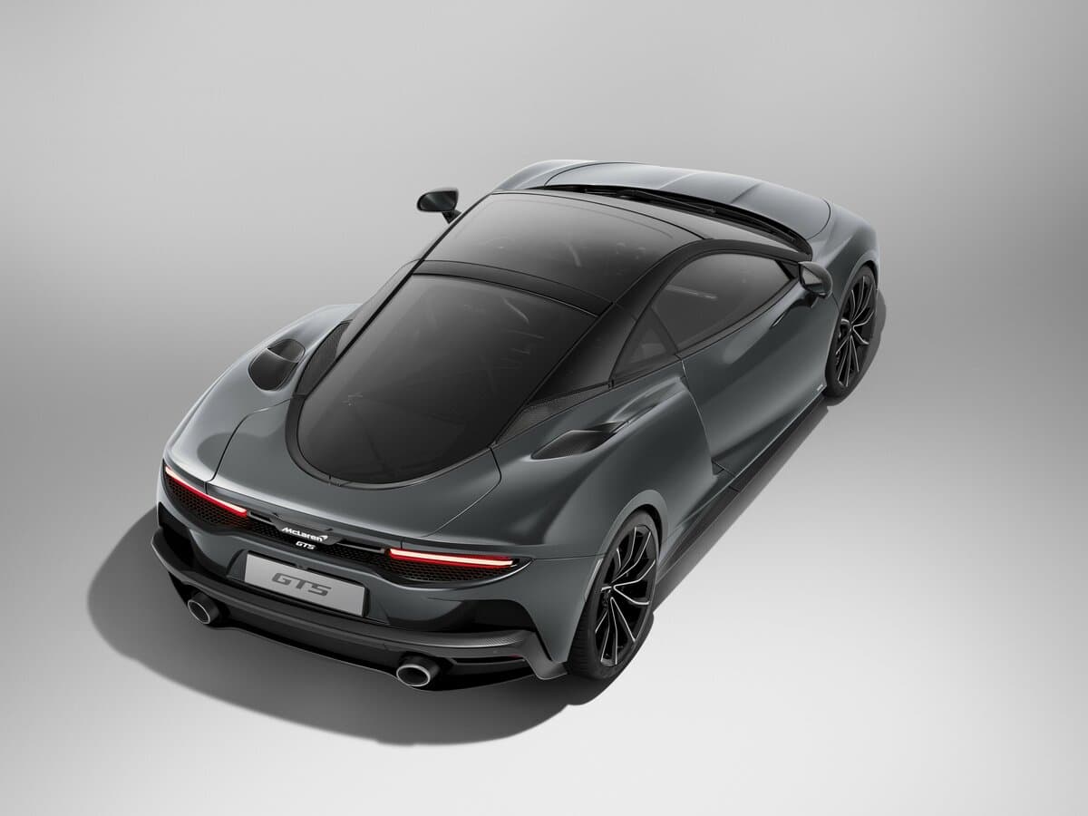 McLaren GTS 2024 – indiyədək — Salon, arxadan