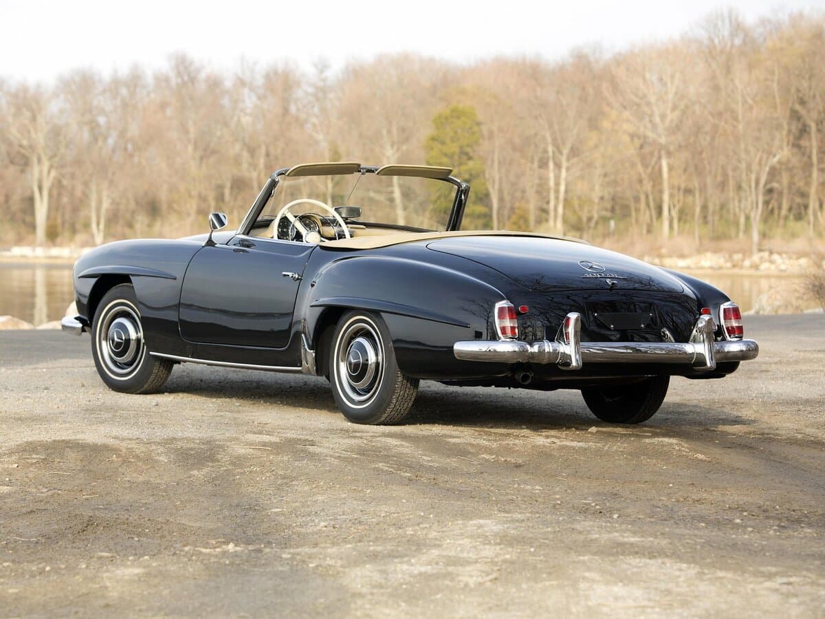 Mercedes-Benz 190 SL R121 — 3/4 arxadan