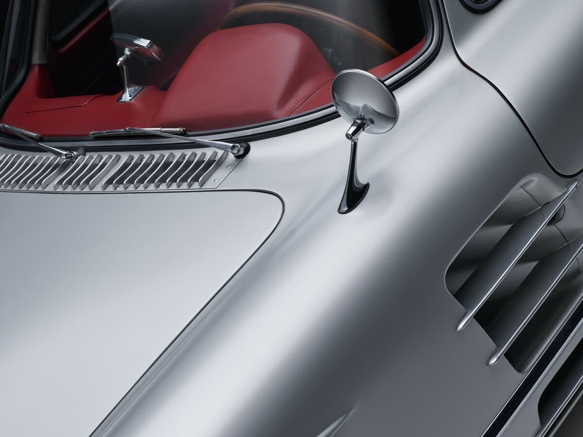 Mercedes-Benz 300 SLR W196 — Yan güzgü