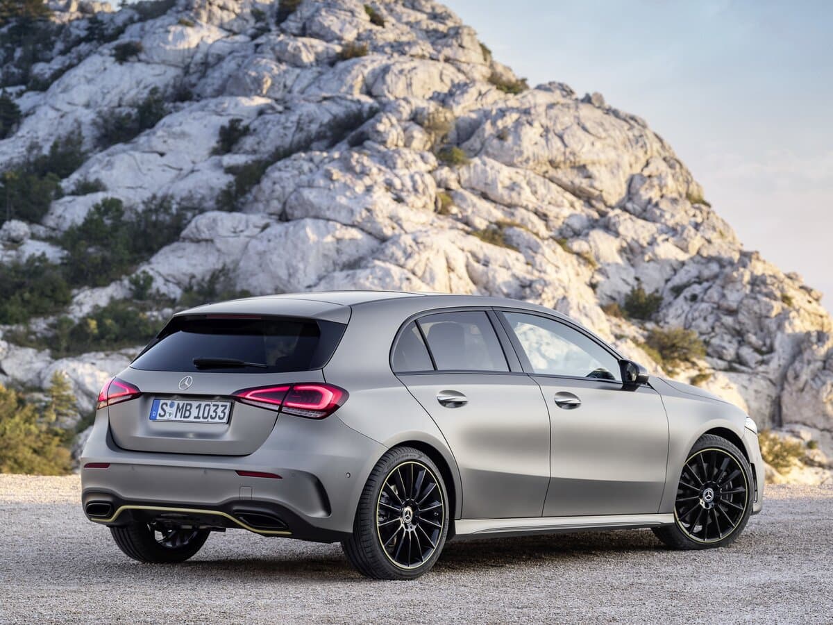 Mercedes-Benz A-Klass IV (W177) — 3/4 arxadan