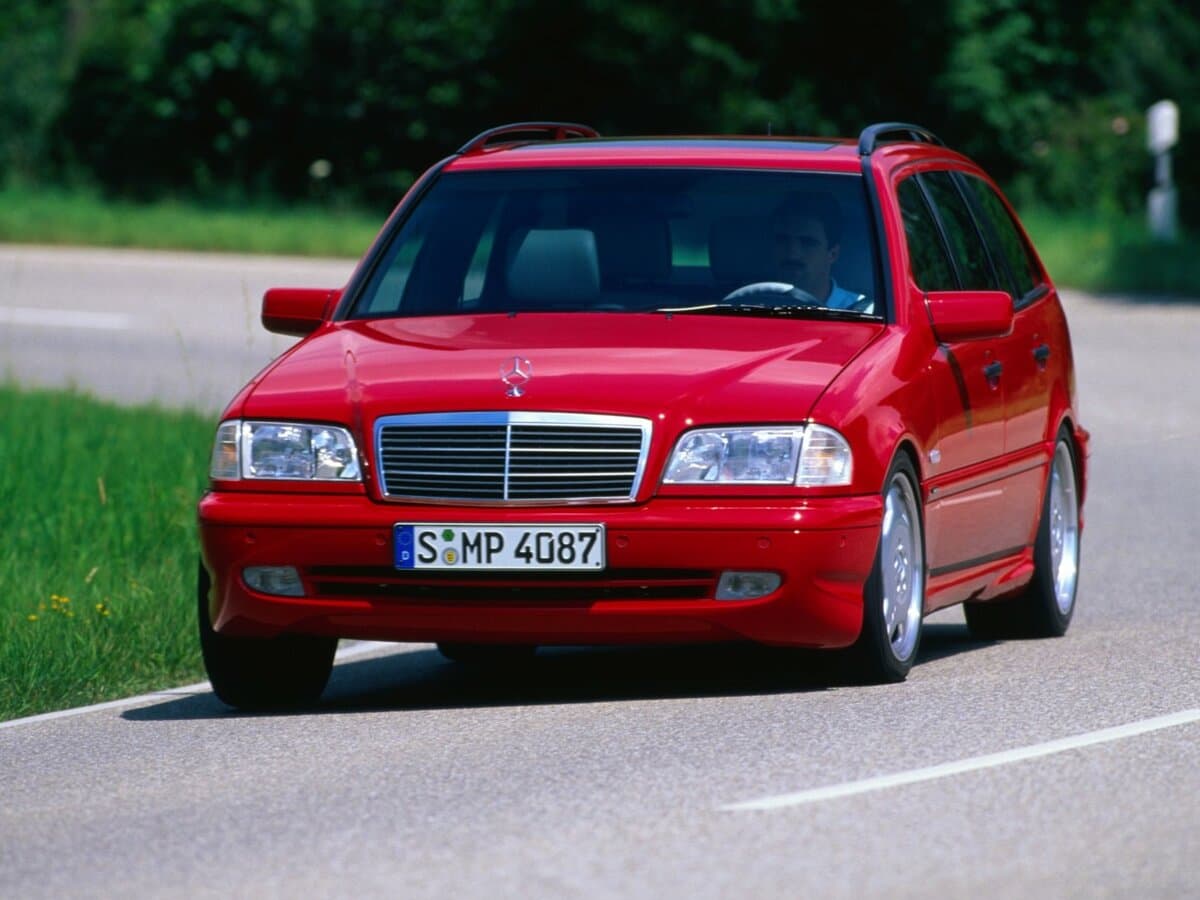 Mercedes-Benz C-Klass I (W202) Restayling — Öndən