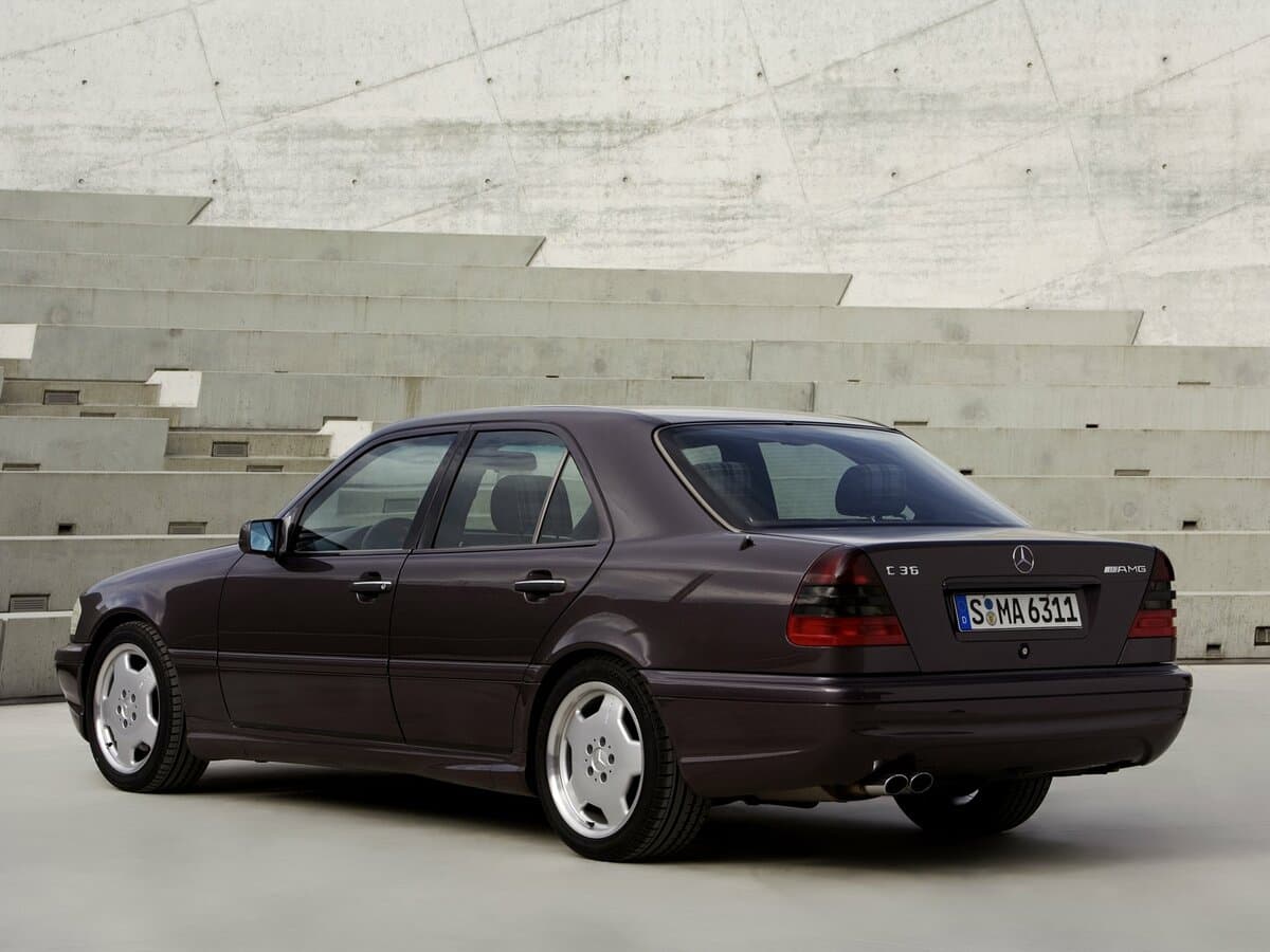 Mercedes-Benz C-Klass AMG I (W202) — 3/4 arxadan