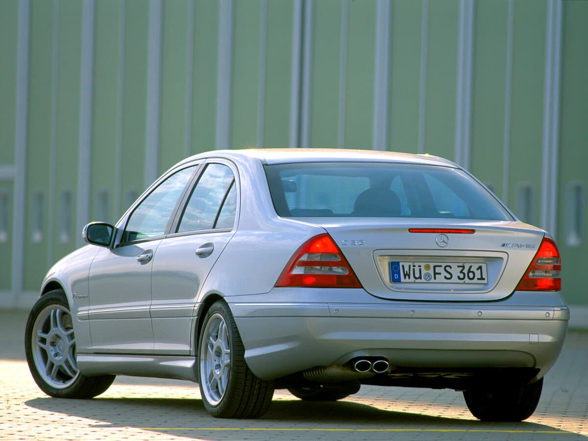 Mercedes-Benz C-Klass AMG II (W203) — 3/4 arxadan