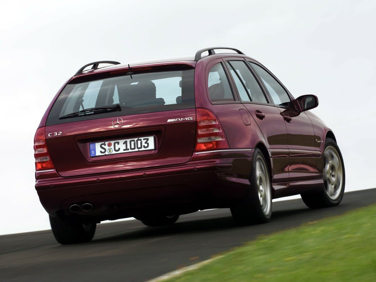 Mercedes-Benz C-Klass AMG II (W203) — 3/4 arxadan
