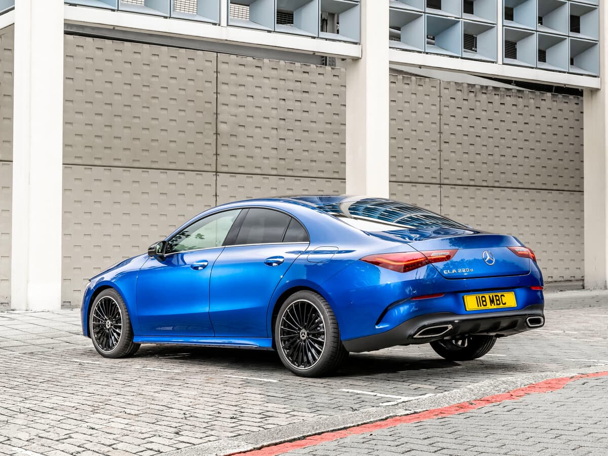 Mercedes-Benz CLA II (C118, X118) Restayling — 3/4 arxadan