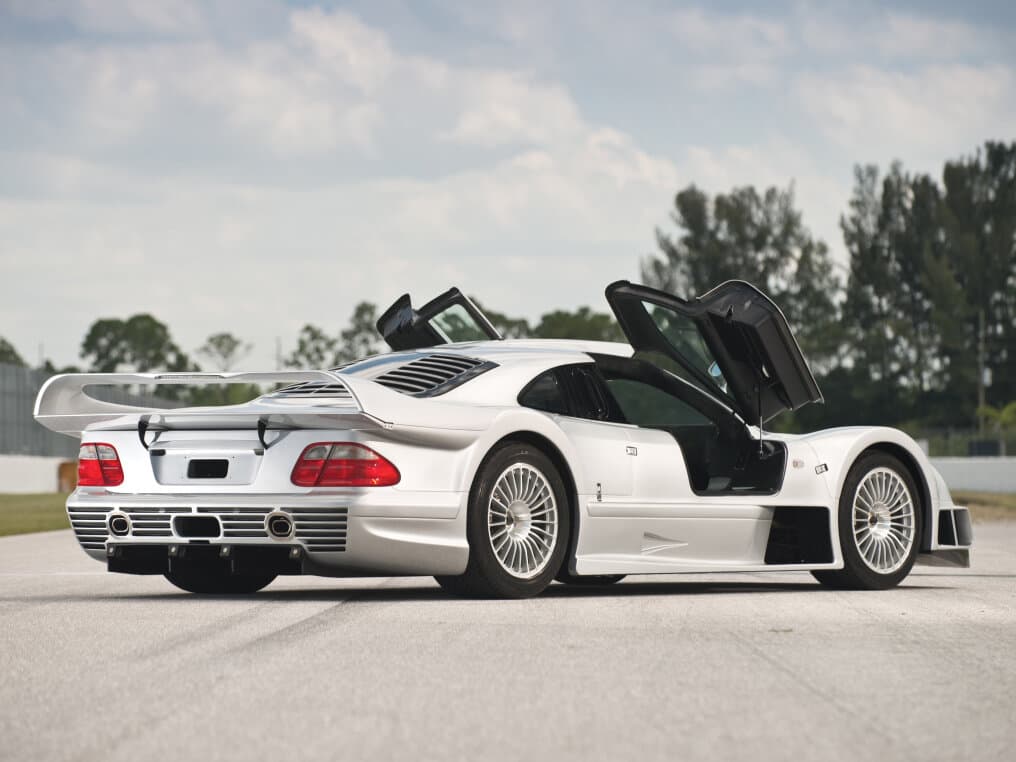 Mercedes-Benz CLK AMG GTR 1997 – 1999 — 3/4 arxadan