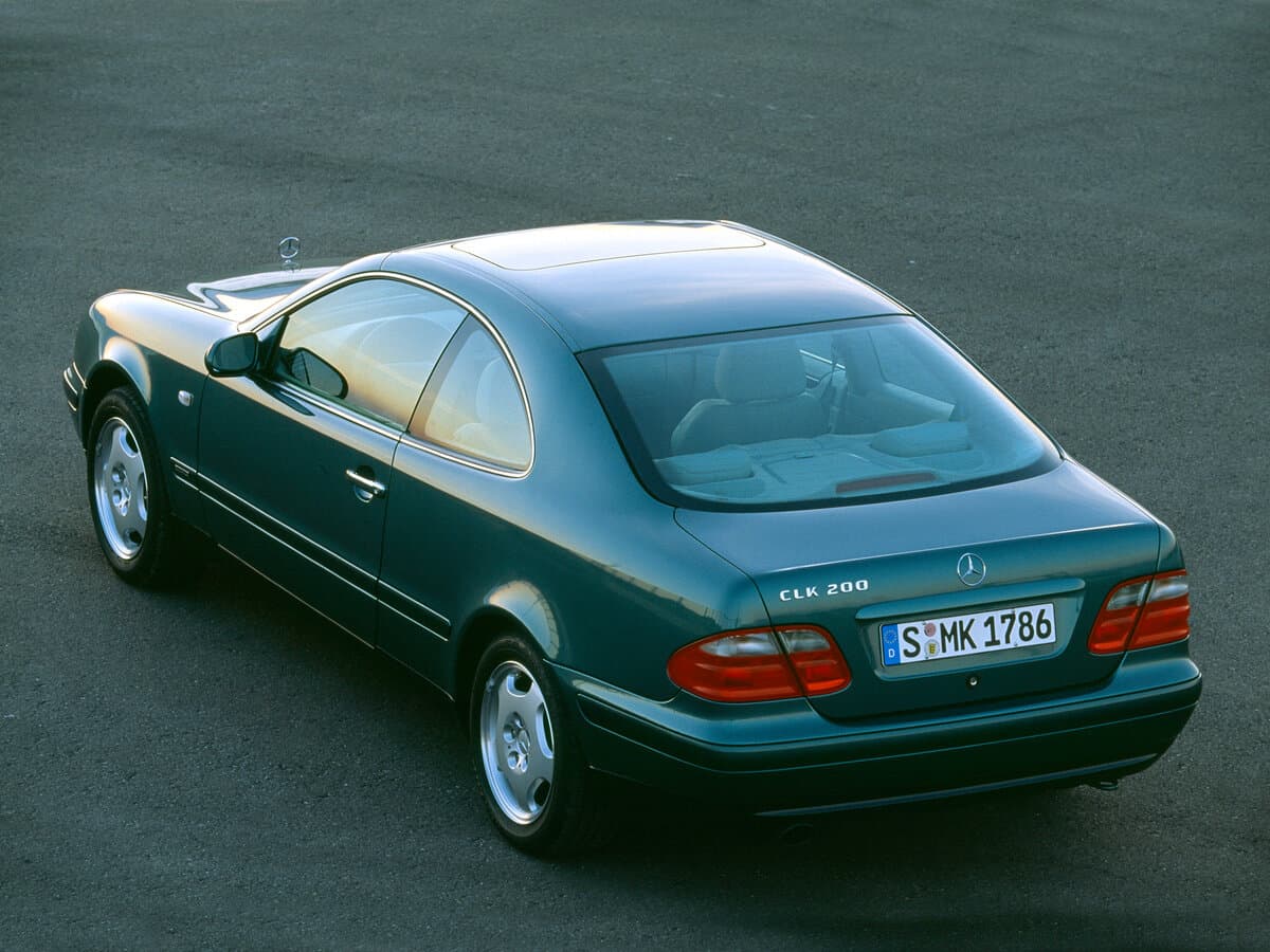 Mercedes-Benz CLK-Klass I (W208) — 3/4 arxadan