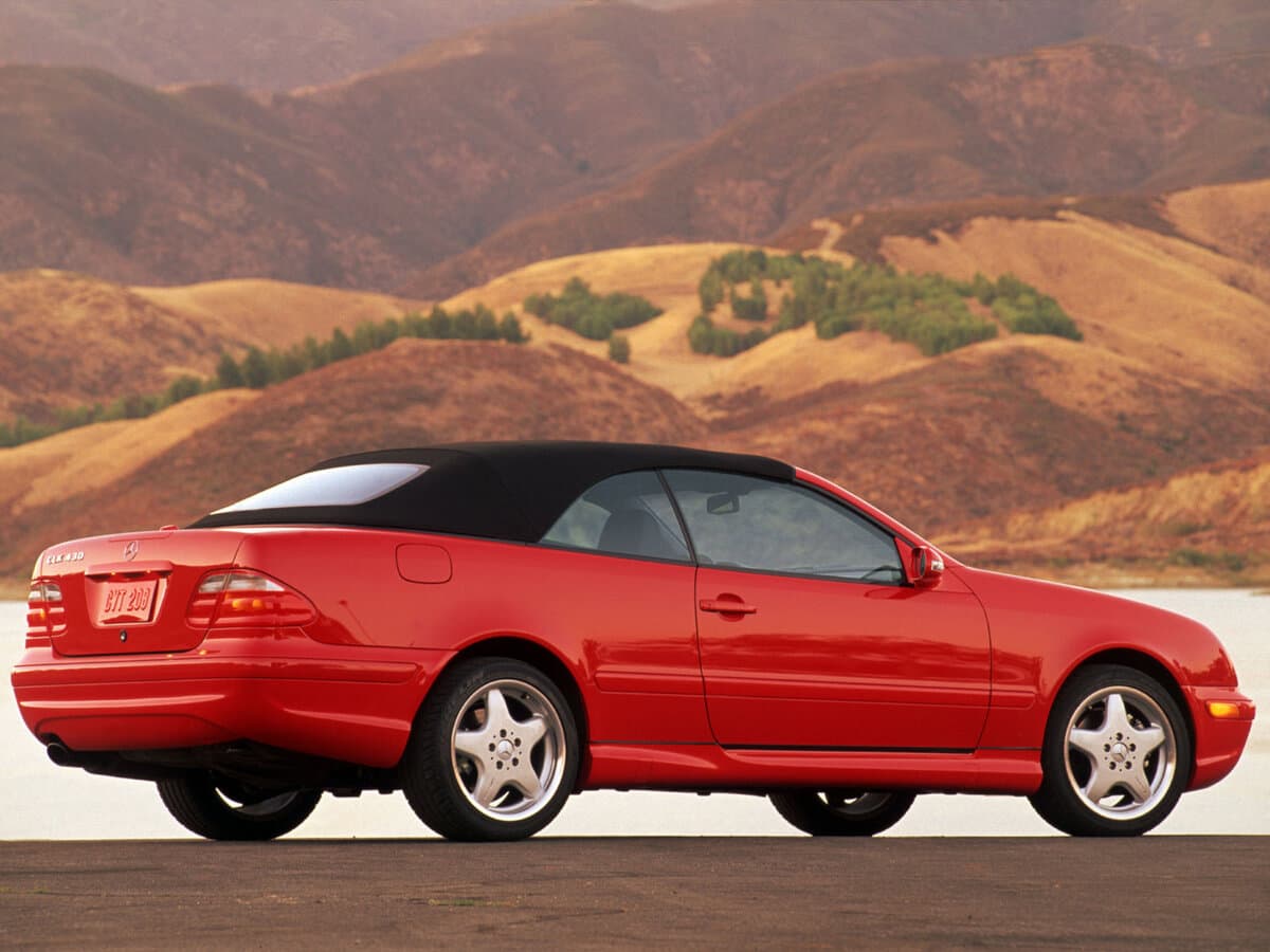Mercedes-Benz CLK-Klass I (W208) Restayling — 3/4 arxadan