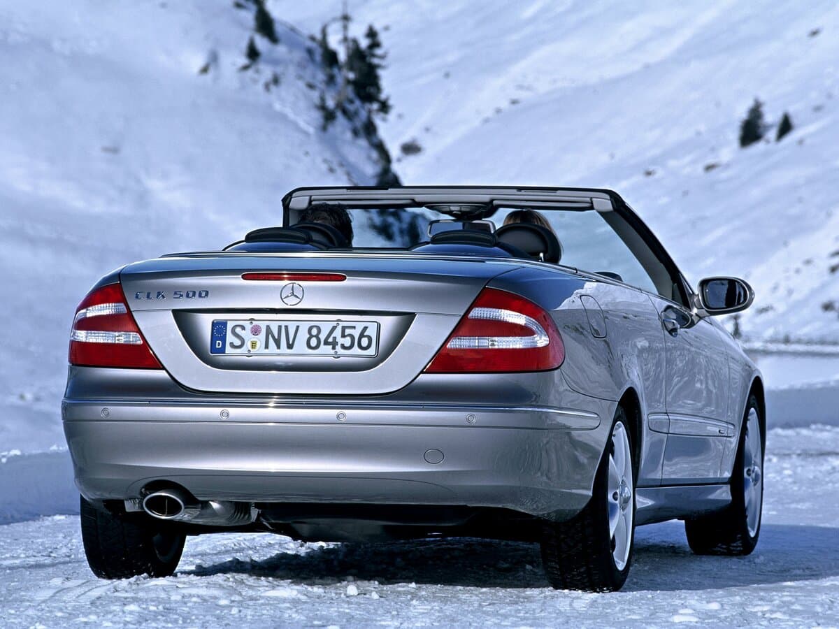 Mercedes-Benz CLK-Klass II (W209) — 3/4 arxadan