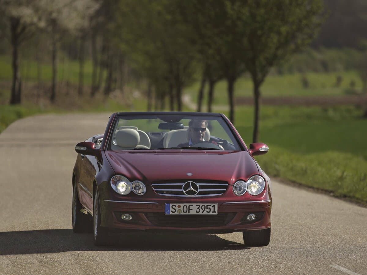 Mercedes-Benz CLK-Klass II (W209) Restayling — Öndən