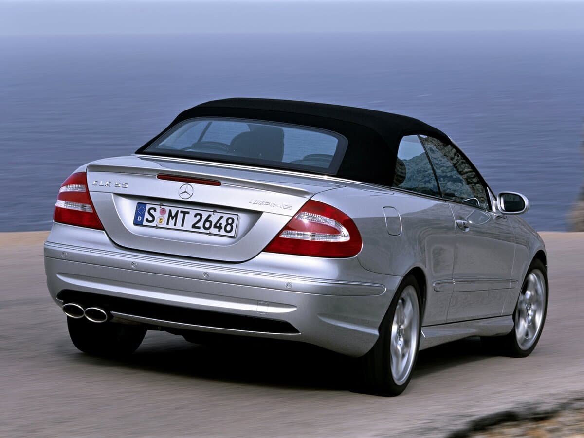 Mercedes-Benz CLK-Klass AMG II (W209) — 3/4 arxadan