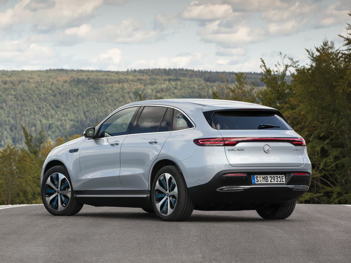 Mercedes-Benz EQC I (N293) — 3/4 arxadan