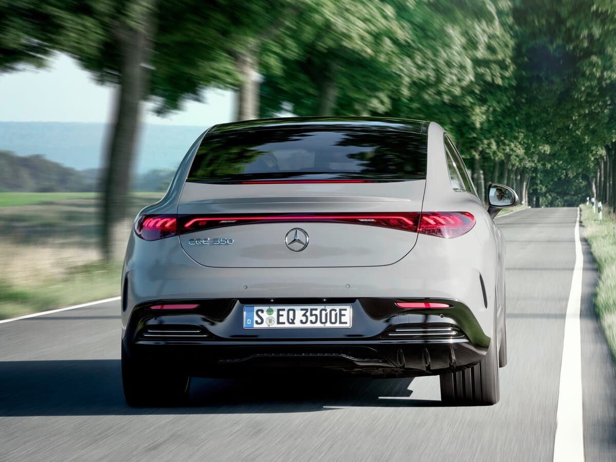 Mercedes-Benz EQE 2022 – indiyədək — Arxadan