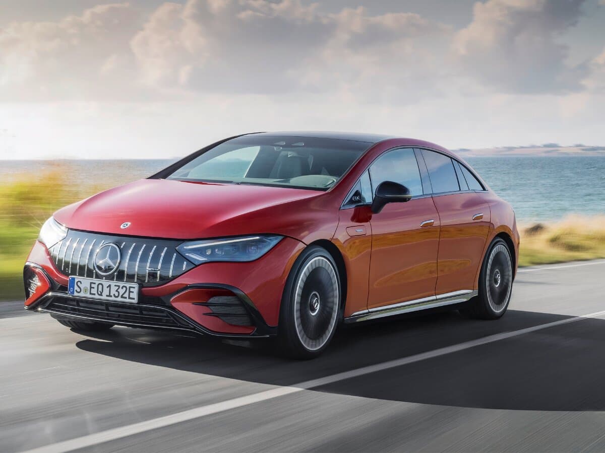 Mercedes-Benz EQE AMG 2022 – indiyədək — Əsas şəkil