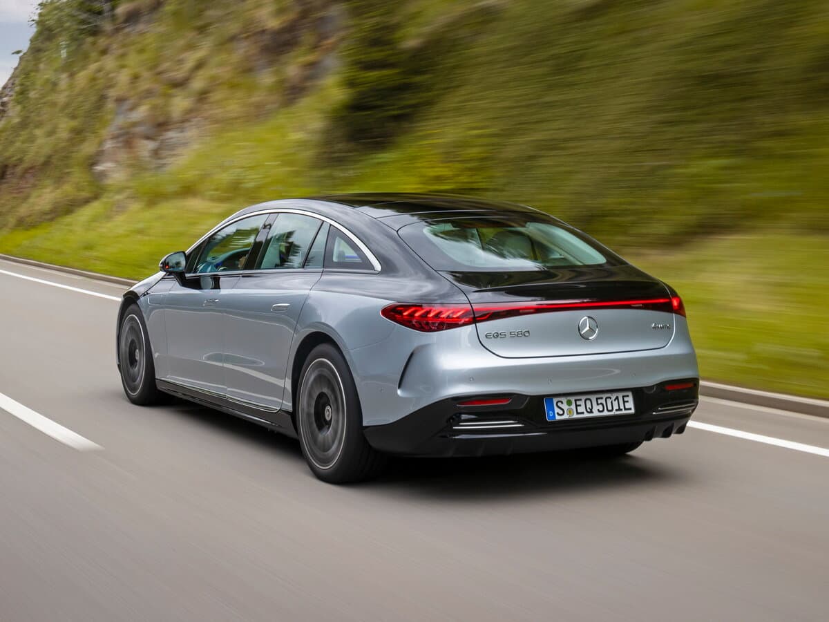 Mercedes-Benz EQS I — 3/4 arxadan