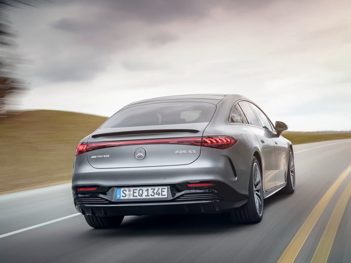 Mercedes-Benz EQS AMG 2021 – indiyədək — Arxadan