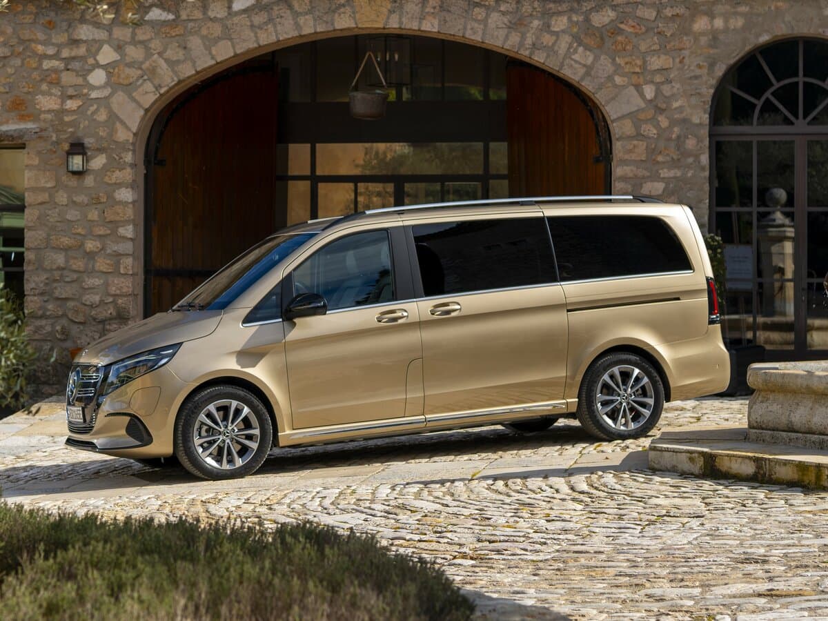 Mercedes-Benz EQV I Restayling — Yandan