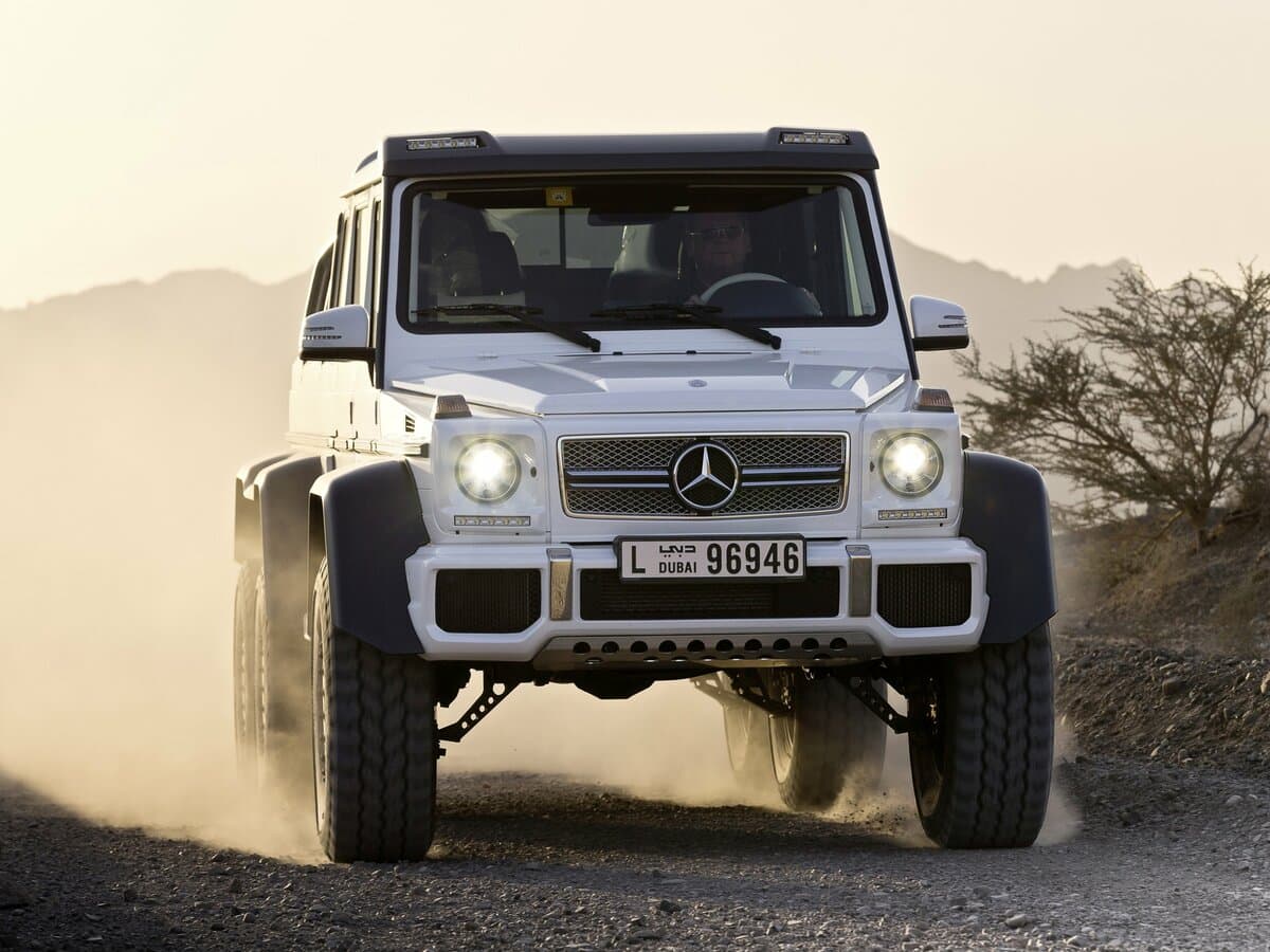 Mercedes-Benz G-Klass AMG 6x6 2013 – 2015 — Öndən