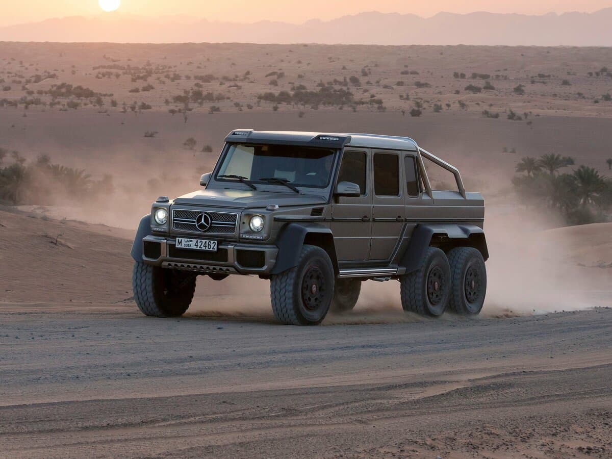 Mercedes-Benz G-Klass AMG 6x6 2013 – 2015 — Əsas şəkil