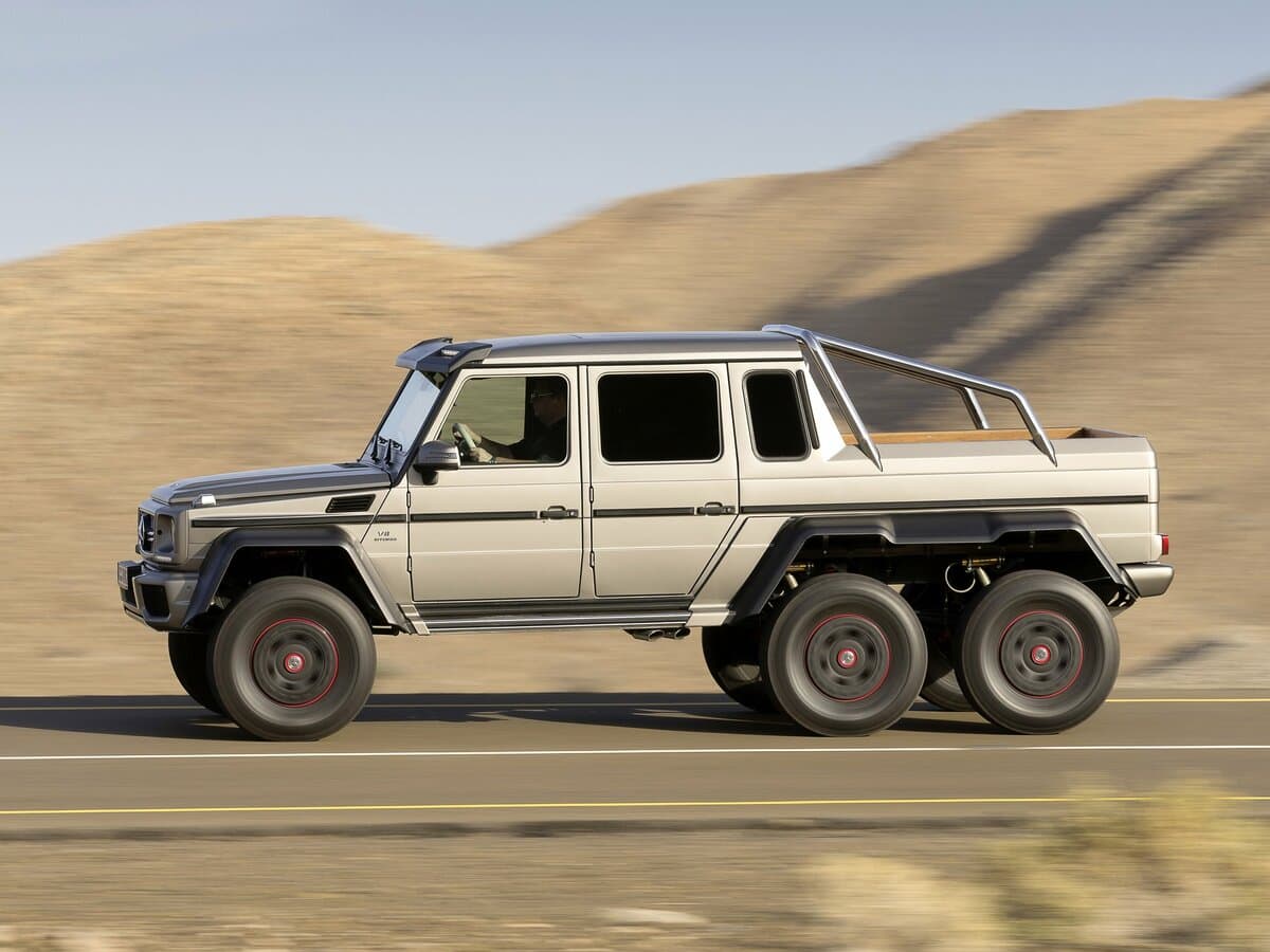 Mercedes-Benz G-Klass AMG 6x6 2013 – 2015 — Yandan