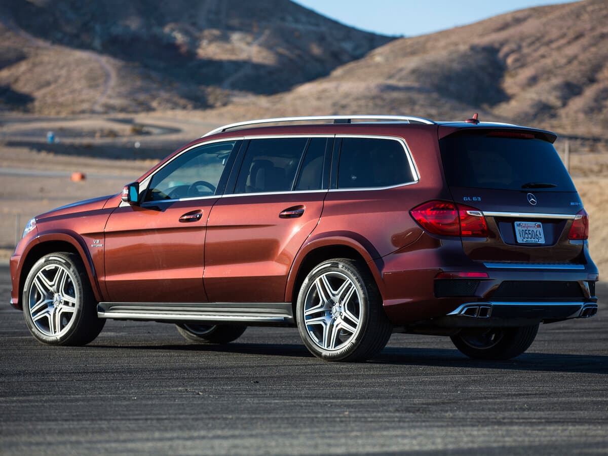 Mercedes-Benz GL-Klass AMG 2012 – 2016 — 3/4 arxadan