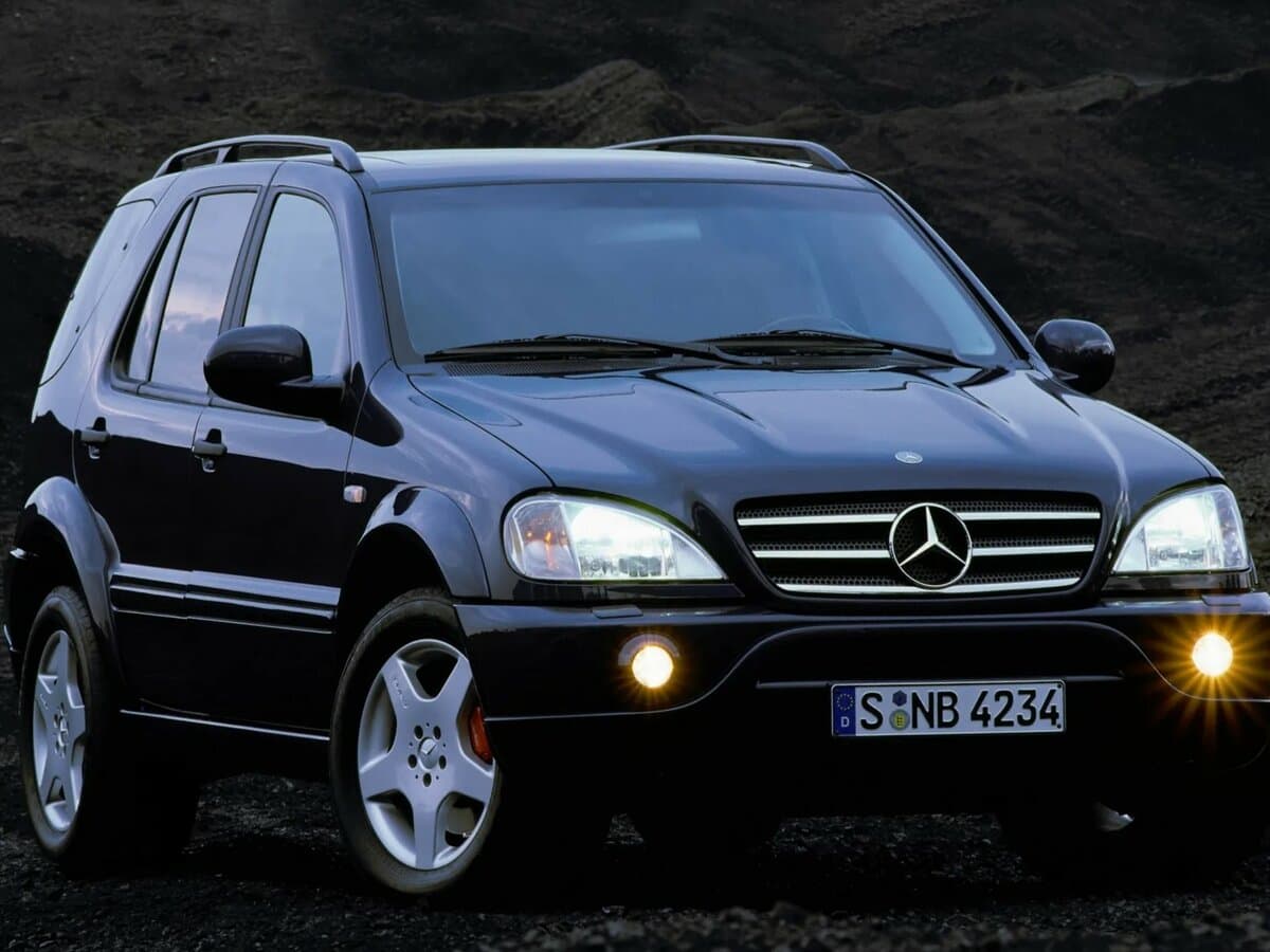 Mercedes-Benz M-Klass AMG I (W163) — öndən görünüş