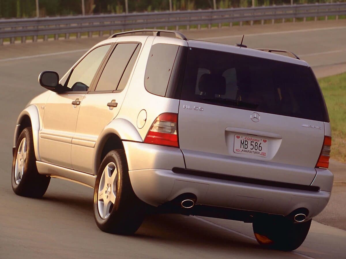 Mercedes-Benz M-Klass AMG I (W163) Restayling — 3/4 arxadan