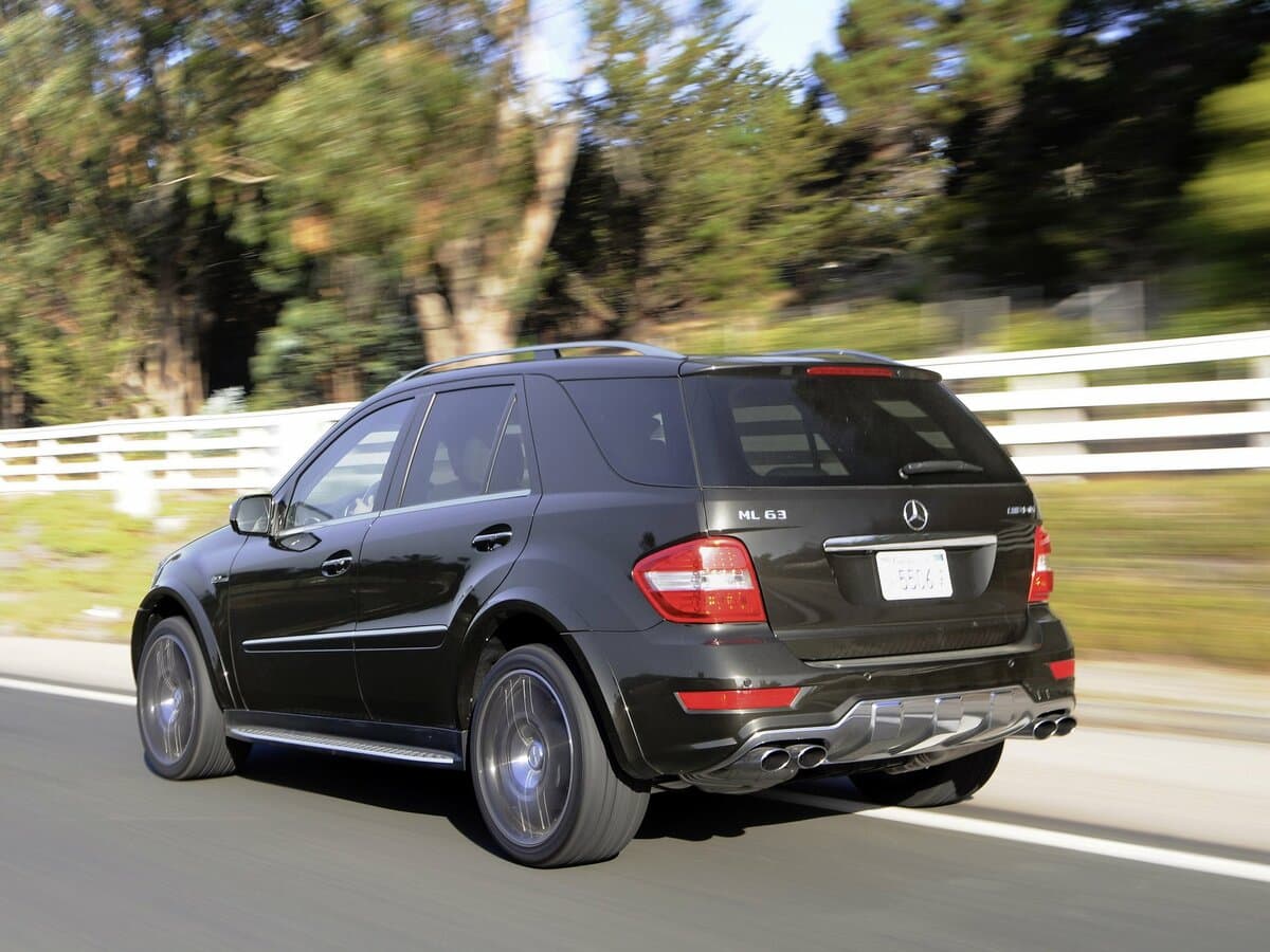 Mercedes-Benz M-Klass AMG II (W164) Restayling — 3/4 arxadan