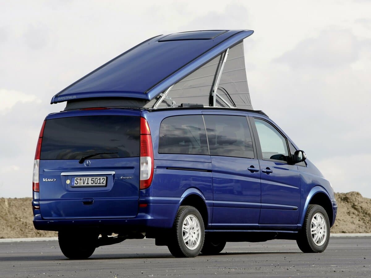 Mercedes-Benz Marco Polo II (W639) — 3/4 arxadan