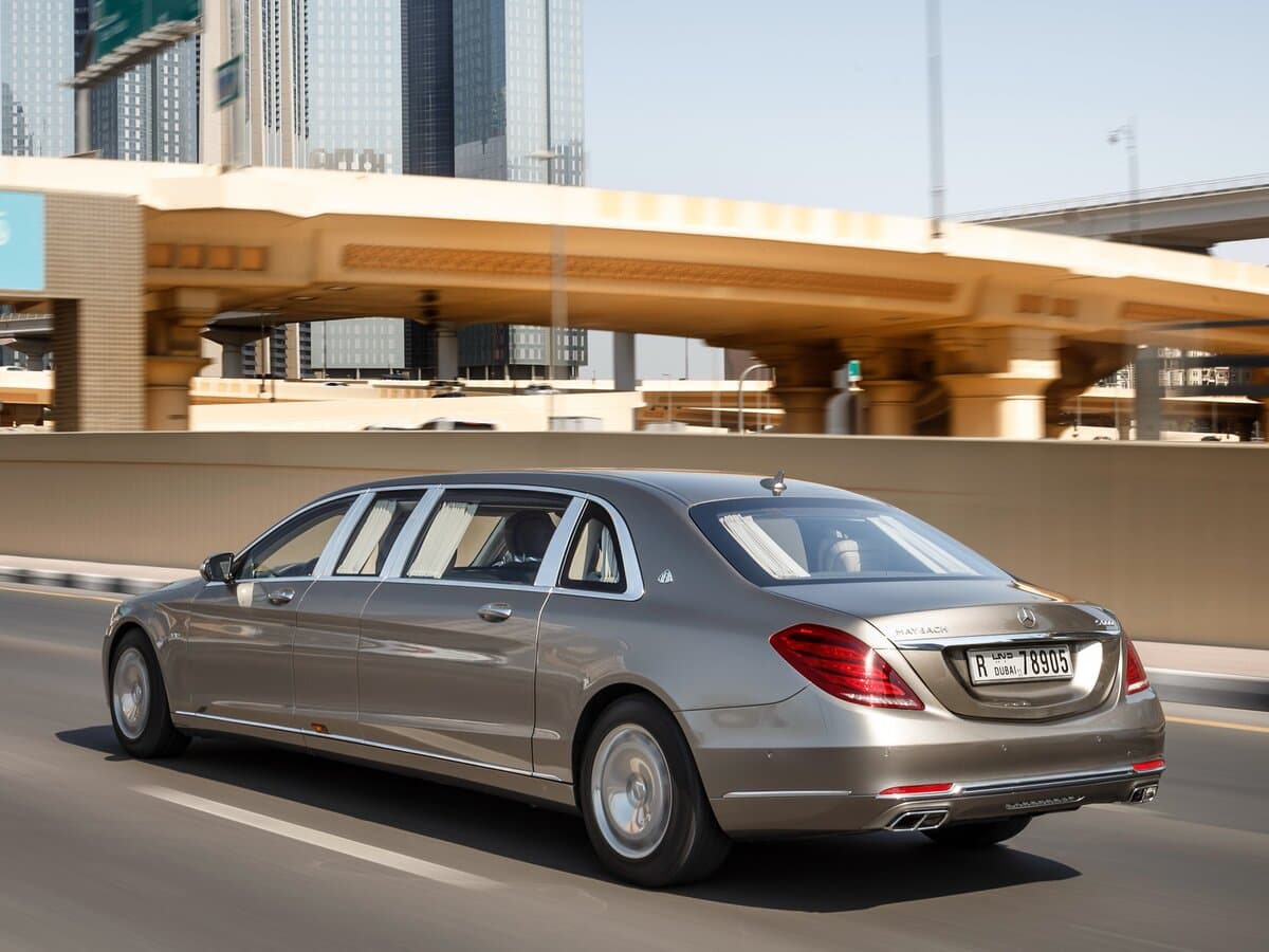 Mercedes-Benz Maybach S-Klass I (X222) — 3/4 arxadan