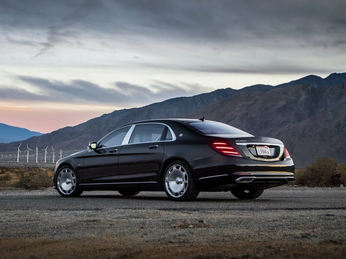 Mercedes-Benz Maybach S-Klass I (X222) Restayling — 3/4 arxadan