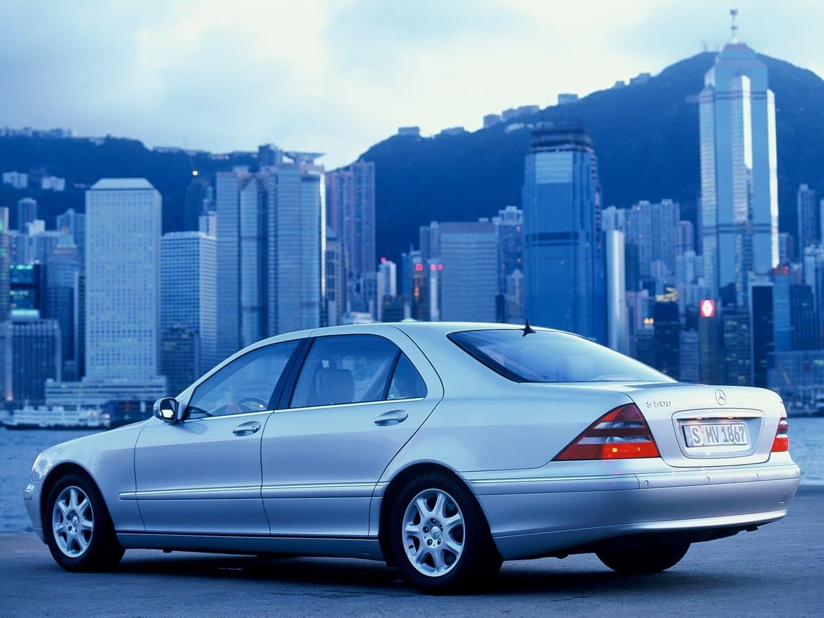 Mercedes-Benz S-Klass IV (W220) — 3/4 arxadan