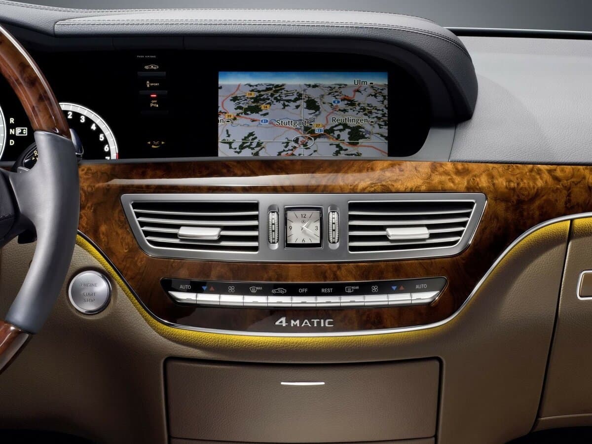 Mercedes-Benz S-Klass V (W221) Restayling — Salon, öndən