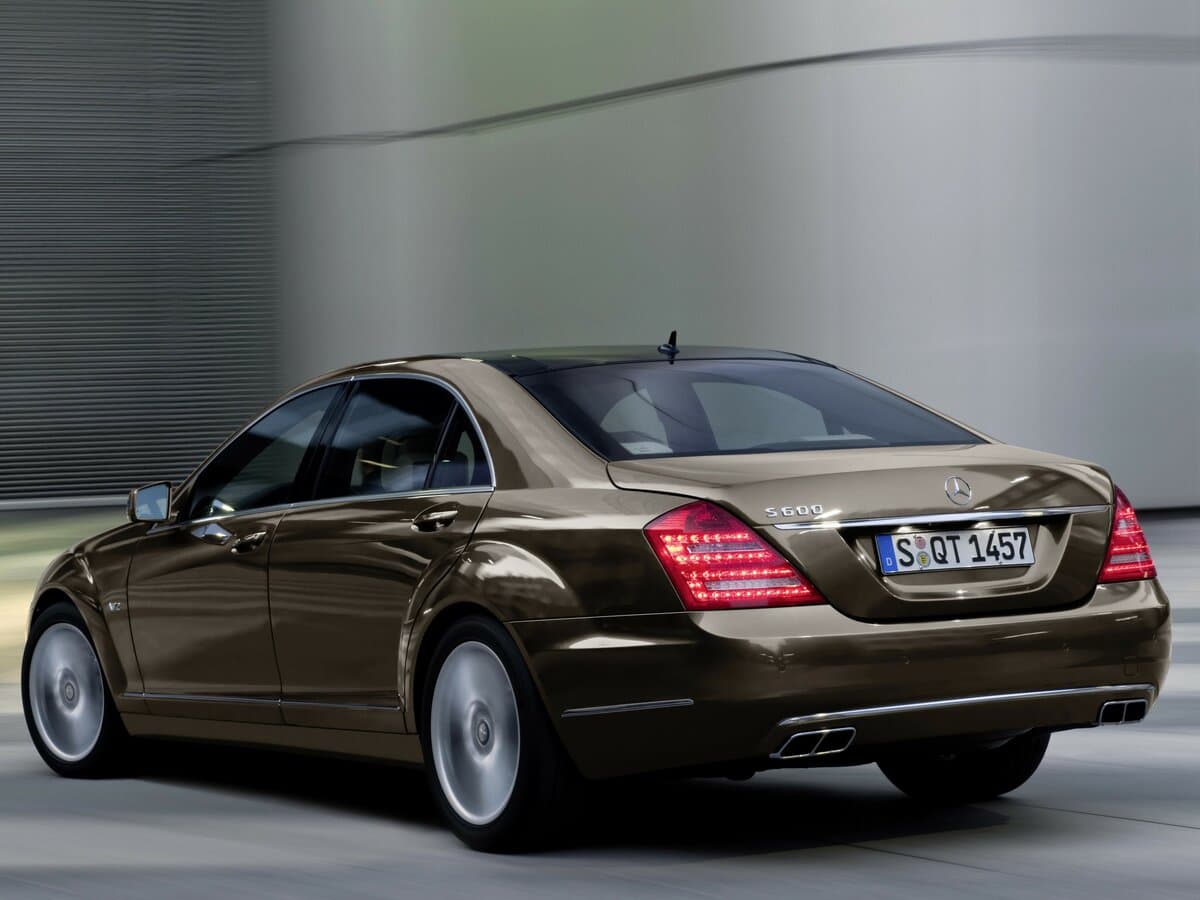 Mercedes-Benz S-Klass V (W221) Restayling — 3/4 arxadan