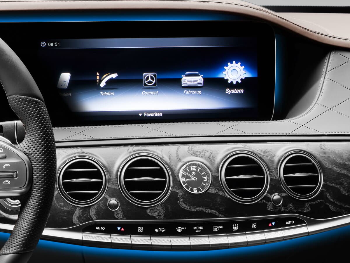 Mercedes-Benz S-Klass VI (W222, C217) Restayling — Salon, arxadan