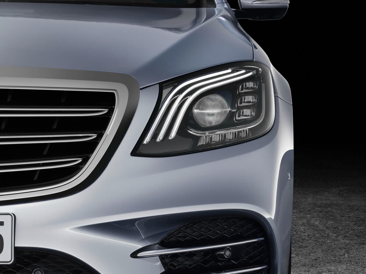 Mercedes-Benz S-Klass VI (W222, C217) Restayling — Fara