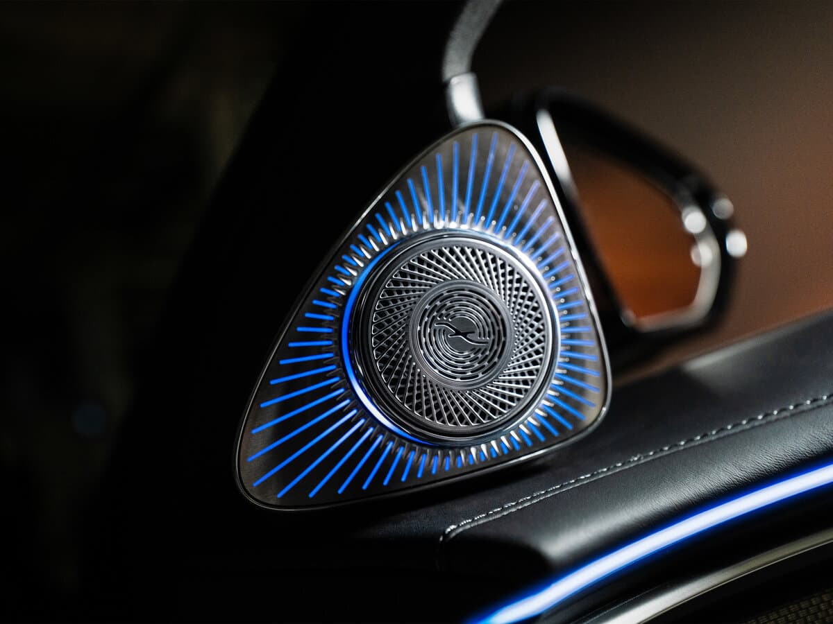 Mercedes-Benz S-Klass VII (W223) Restayling — Salon, öndən