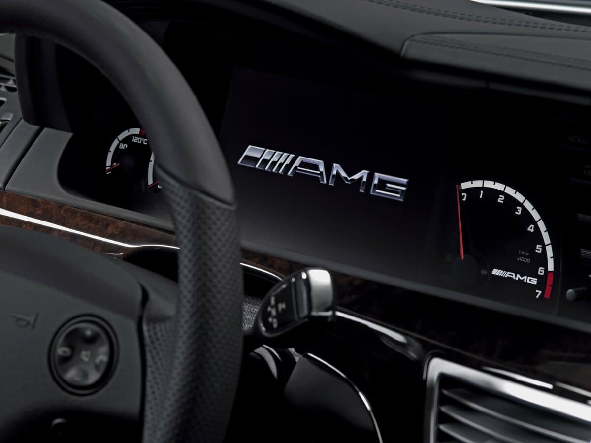 Mercedes-Benz S-Klass AMG II (W221) — Salon, öndən