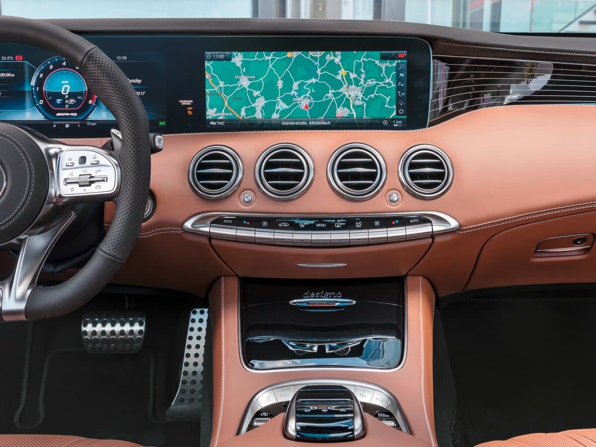 Mercedes-Benz S-Klass AMG III (W222, C217) Restayling — Salon, öndən
