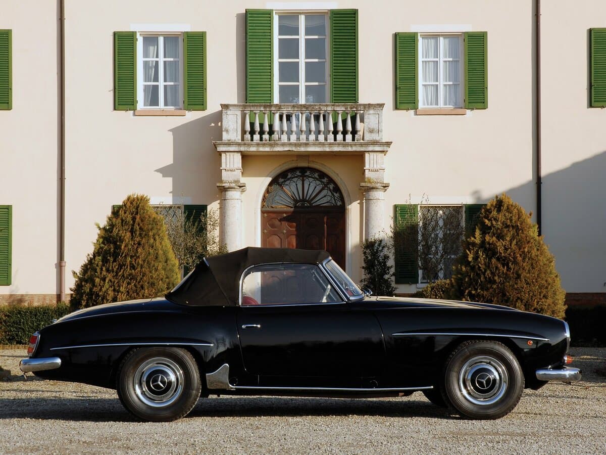 Mercedes-Benz SL-Klass I (R121) — Yandan