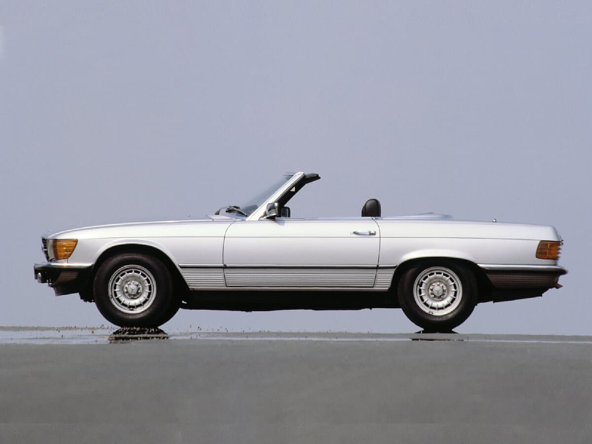 Mercedes-Benz SL-Klass III (R107, C107) — Yandan